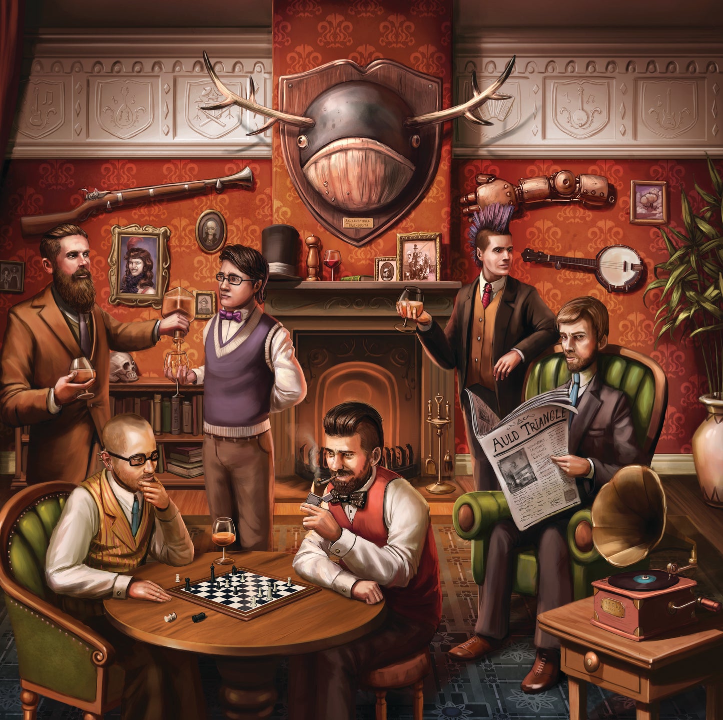 Smokey Bastard - Back To The Drawing Room CD