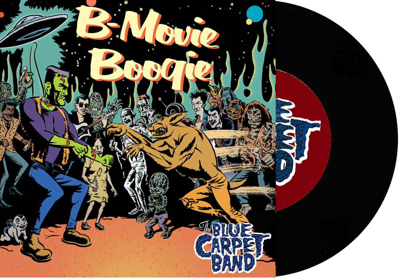 The Blue Carpet Band - B-MovieBoogie/Slow Death Of Camden 7" Vinyl