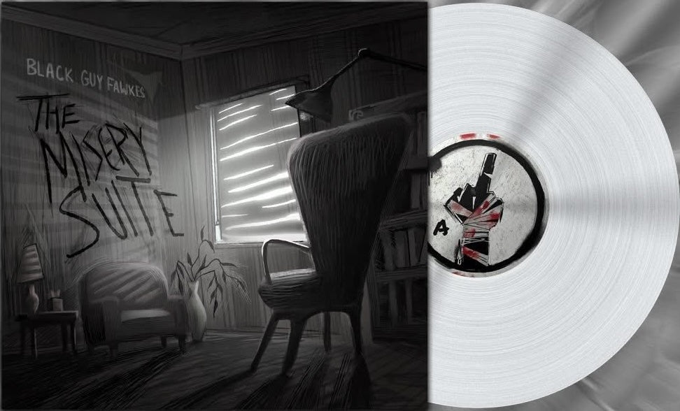 Black Guy Fawkes - The Misery Suite White Vinyl LP