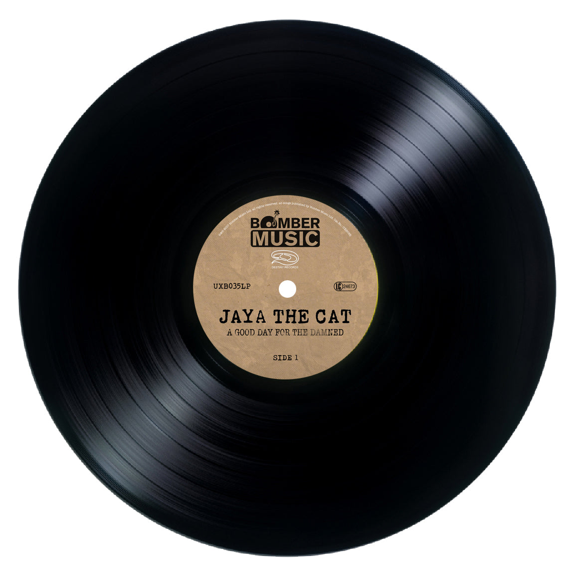Jaya The Cat - A Good Day For The Damned - 180g Gold or Black Vinyl LP