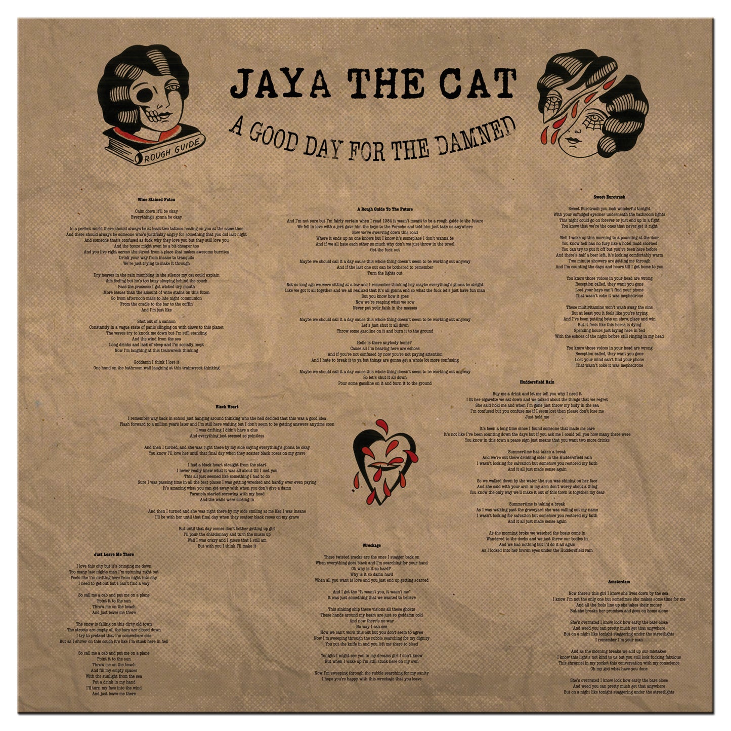 Jaya The Cat - A Good Day For The Damned - 180g Gold or Black Vinyl LP