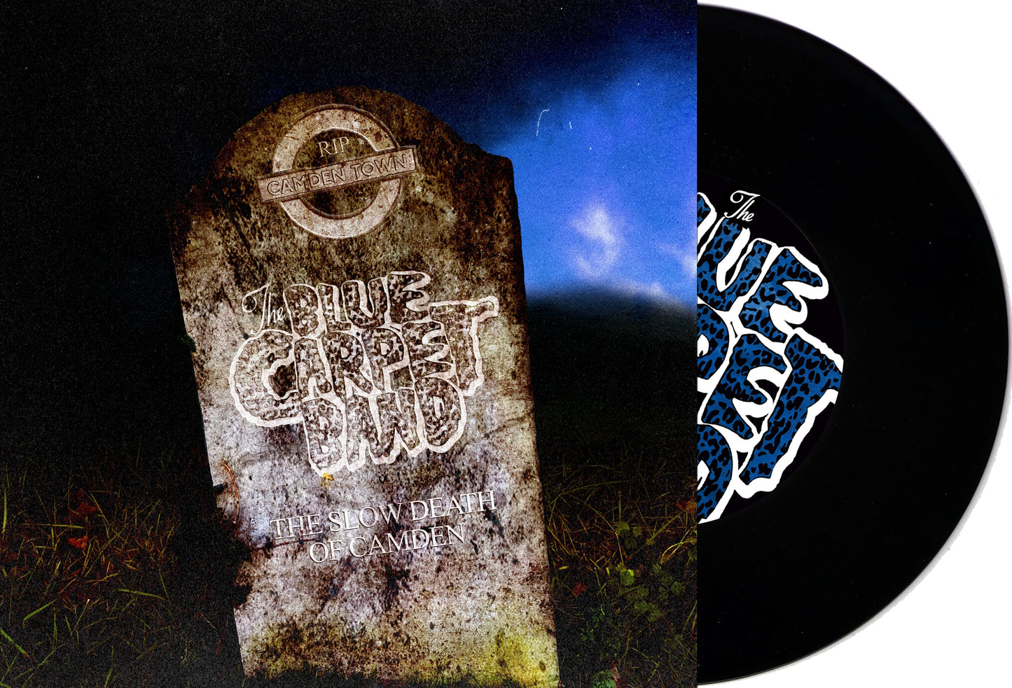 The Blue Carpet Band - B-MovieBoogie/Slow Death Of Camden 7" Vinyl DISCOUNT