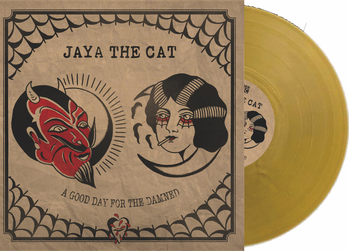 Jaya The Cat - A Good Day For The Damned - 180g Gold or Black Vinyl LP