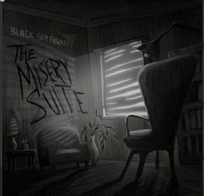 Black Guy Fawkes - The Misery Suite White Vinyl LP