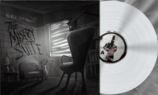Black Guy Fawkes - The Misery Suite White Vinyl LP
