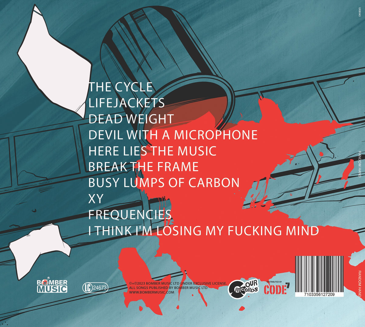 Random Hand Cd Random Hand - Random Hand CD – bombermusic
